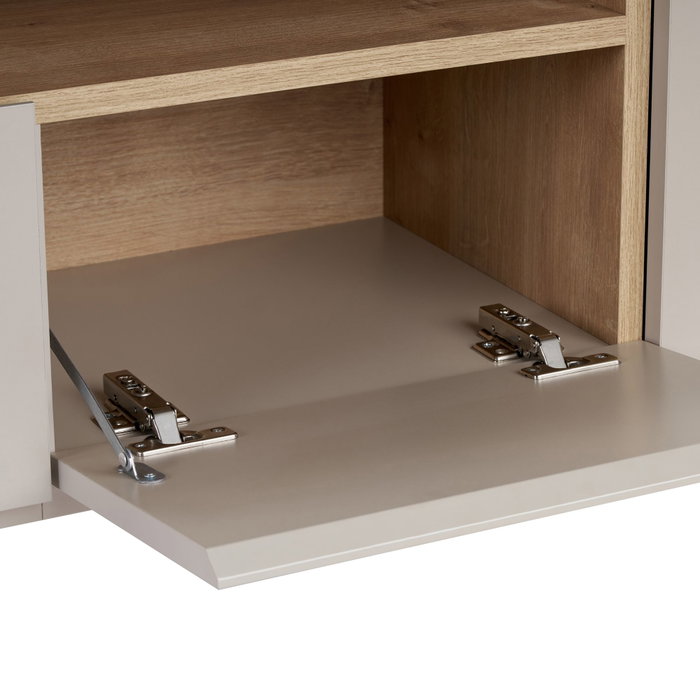 Nordure Soporte para TV Sandstone y Sapphire Oak